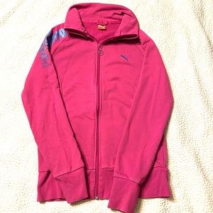 Puma zipper sweatshirt